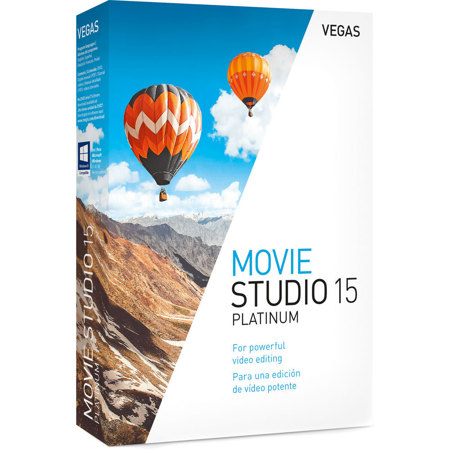 Magix VEGAS Movie Studio 15 Platinum Software, Academic, Electronic Download