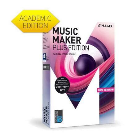 Magix Music Maker Plus Edition 2019 Software, Academic, Electronic Download