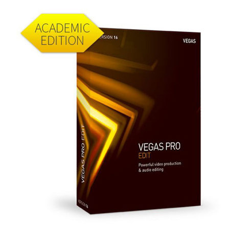 Magix VEGAS Pro 16 Edit Software, Academic, Electronic Download