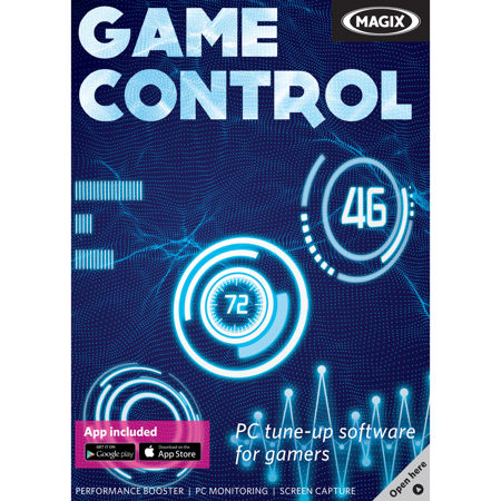Magix Game Control PC Tune-Up Software for Gamers, 5-99 Volume License, Download
