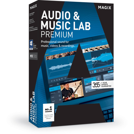 Magix Audio & Music Lab Premium Software, Boxed (CD) Version