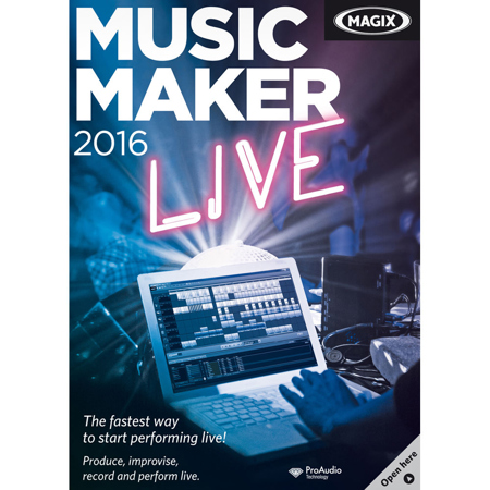 Magix Music Maker Live Software, 100+ Volume License, Download
