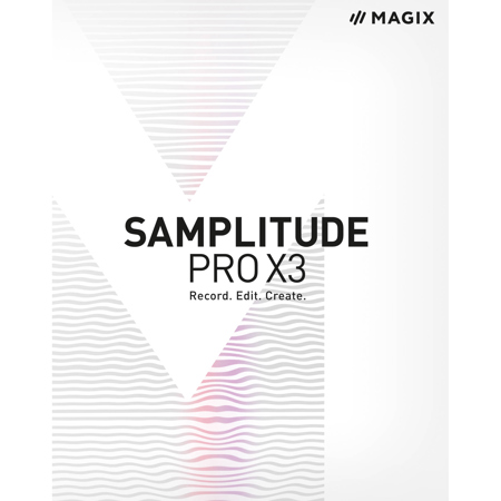 Magix Samplitude Pro X3 Professional Audio Editing Software, Download