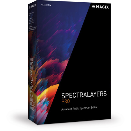 Magix SpectraLayers Pro 4 Audio Spectrum Editor Software, Download