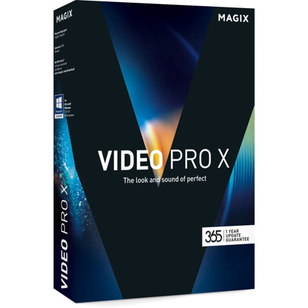 Magix Video Pro X Professional Editing Software, 100+ Volume License, Download