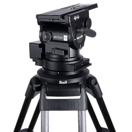 Miller Arrow Fx 3 Encoder Fluid Head for 4010 Augmented Reality Interface Box, 41.8 lbs Capacity