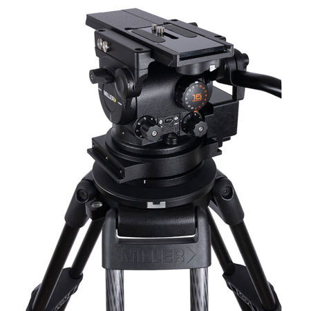Miller Arrow Fx 7 Encoder Fluid Head, 55.1 lbs Capacity