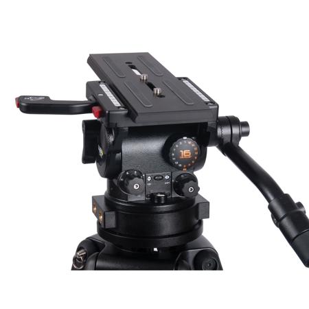 Miller CiNX 3 Fluid Head with Pan Handle, Camera Plate, 2.2-41.8 lb Capacity