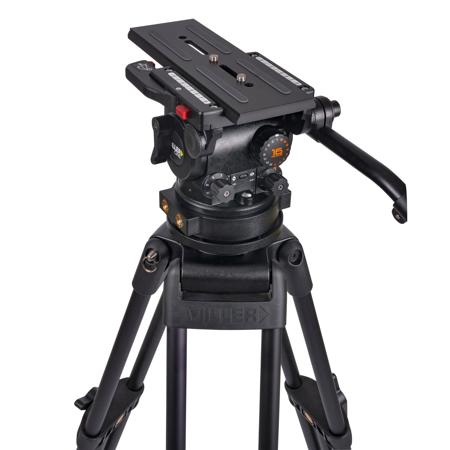 Miller CiNX 5 Fluid Head with Pan Handle, Camera Plate, 4.4-46.2 lb Capacity