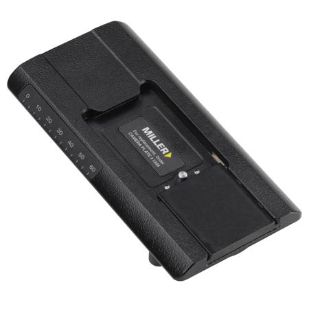 Miller Sliding Plate Assembly for Camera Plate Mini Euro & CX/Compass Fluid Head
