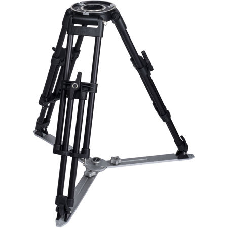 Miller HDC MB Mitchell Base 2-Section Al Short Tripod Legs with Ground Spreader
