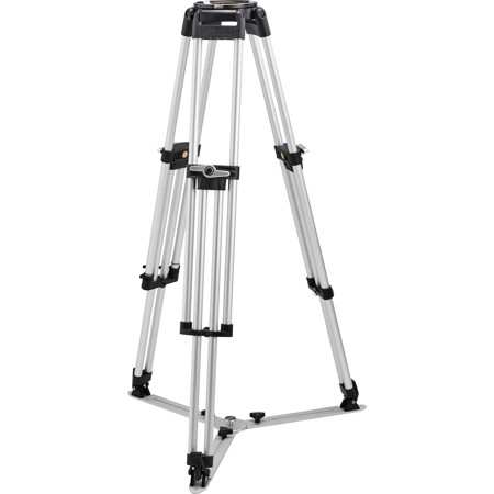 Miller HD MB Mitchell Base 2-Section Al Tripod Legs with Mid-Level Spreader