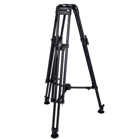 Miller HDC MB Mitchell Base 2-Section Al Tall Tripod Legs w/Mid-Level Spreader