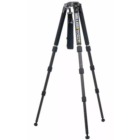 Miller Solo-Q 100 4-Section Carbon Fiber Tripod