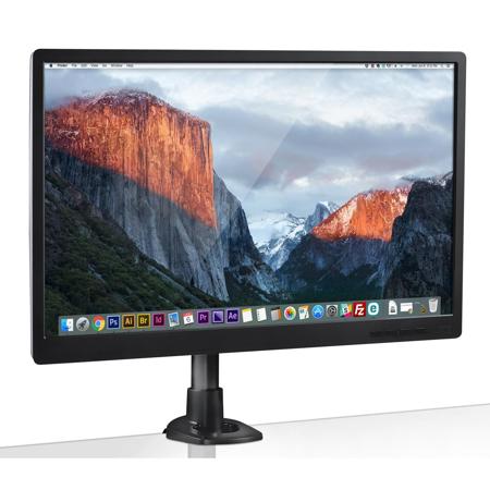 Mount-It! MI-31116B PC Monitor Desk Mount with Height Adjustment Clamp Base