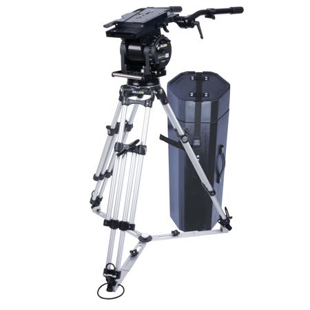 Miller Skyline 90 Fluid Head w/2-Section Heavy-Duty Al Tripod & Ground Spreader