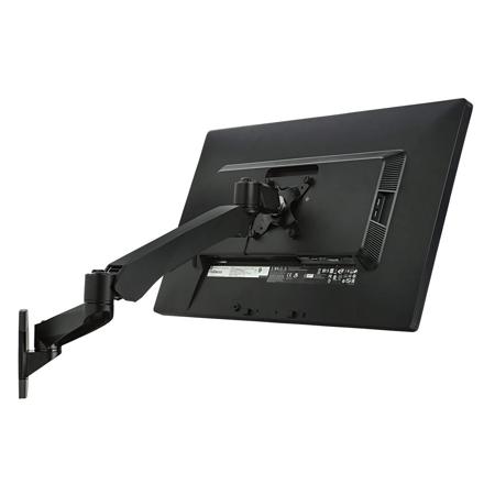 Mount-It! MI-35114B Single Monitor Articulating LCD Desk Mount, Black