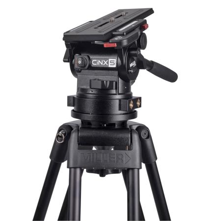 Miller Sprinter II 1-Stage Alloy Tripod with CX14 Fluid Head