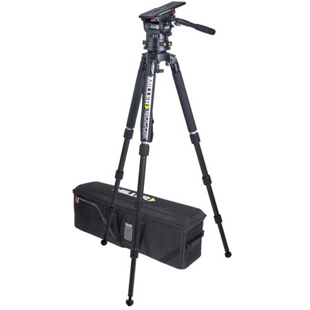Miller CiNX 3 Solo-Q 100 4-Section Carbon Fiber Tripod with Fluid Head