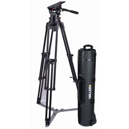 Miller CiNX 5 HDC 150 2-Section Al Tripod w/Fluid Head & Ground Spreader