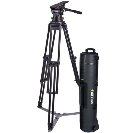 Miller CiNX 7 HDC MB 2-Section Al Tripod w/Fluid Head & Ground Spreader