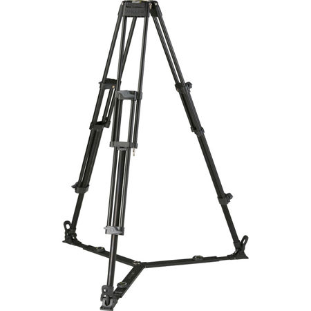 Miller Toggle 3-Section Aluminum Alloy Tripod Legs w/100mm Bowl, Ground Spreader