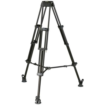 Miller Toggle 75 3-Section Aluminum Alloy Tripod, 75mm Bowl & Mid-Level Spreader