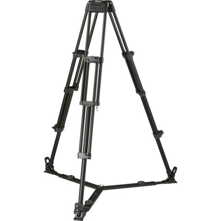 Miller Toggle 75 3-Section Aluminum Alloy Tripod w/75mm Bowl and Ground Spreader