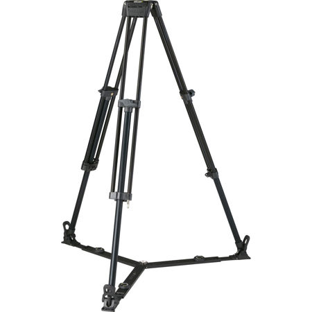 Miller Toggle 75 2-Section Lightweight Al Alloy Tripod,75mm Bowl,Ground Spreader