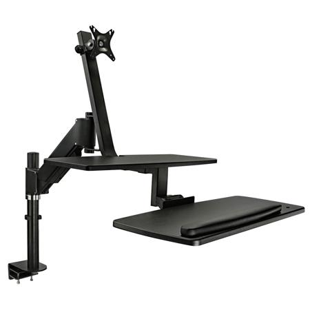 Mount-It! MI-7901 Sit-Stand Desk Mount for 17-27" Single Monitor Screen