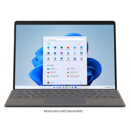Microsoft Surface Pro 8 13" 2-in-1, i7-1185G7, 16GB RAM, 256GB SSD,W11H,Platinum