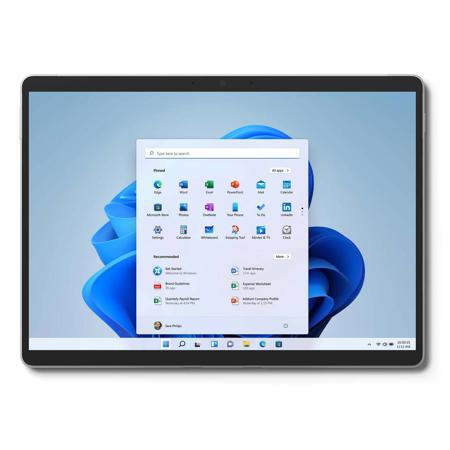 Microsoft Surface Pro 8 13" Tablet, i7-1185G7,16GB,512GB SSD,W10P,Platinum