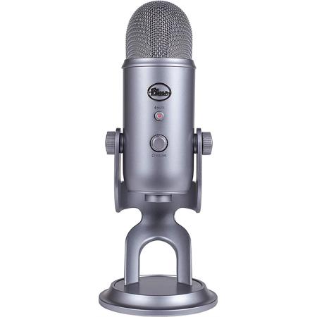 Blue Microphones Yeti Cool Gray + Assassin's Creed Origins Streamer Bundle