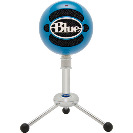 Blue Microphones Snowball USB Condenser Microphone with Accessory Pack,Neon Blue