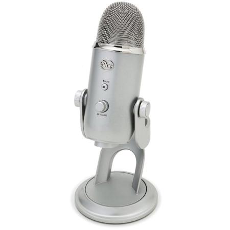 Blue Microphones Yeti USB Mic (Silver) w/SteelSeries Arctis Pro Wireless Headset