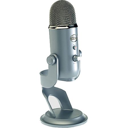 Blue Microphones Yeti Ultimate Professional USB Microphone, Platinum