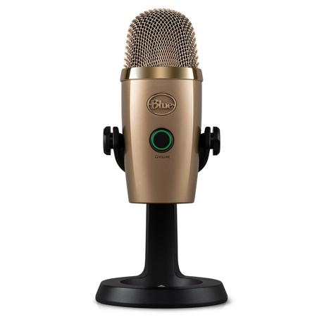Blue Microphones Yeti Nano Premium USB Condenser Microphone, Cubano Gold