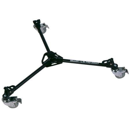 Miller 391 Lightweight 75mm Pro Dolly with 55 lbs Capacity
