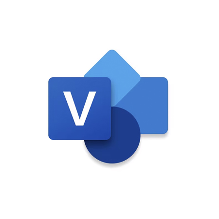 Microsoft Visio Standard 2021, Single License, Boxed Medialess Version