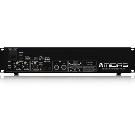 Midas DL16 16 Input and 8 Output Stage Box with 16 Midas Mic