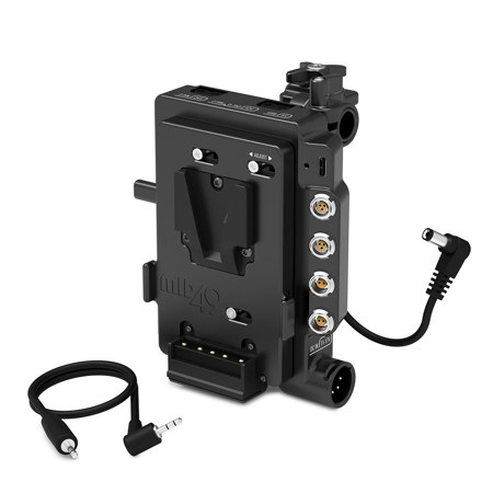 MID49 DB-4 Camera-Mounted Power Distribution Box for Canon C80, V-Mount
