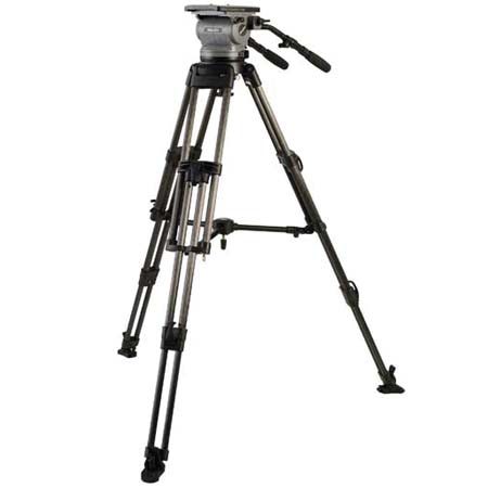 Miller DS60 3-section Carbon Fiber Tripod with Fluid Head - Black