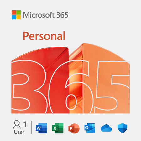 Microsoft 365 Personal 1-Year Subscription for PC/Mac/iOS/Android,1User,Download