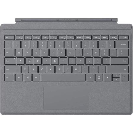 Microsoft Signature Type Cover for Surface Pro/3/4/6/7, Light Charcoal