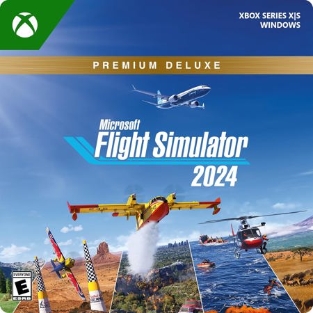 Microsoft Flight Simulator 2024 Premium Deluxe Edition for Xbox, Download