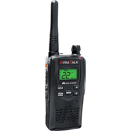 Midland GXT5000 Pro Series Rugged Professional GMRS Two-Way Radio, Single