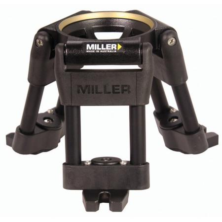 Miller Hi Hat with 100mm Tripod Bowl, Payload Capacity 55 lbs