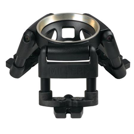 Miller Hi Hat with 150mm Tripod Bowl, Payload Capacity: 88 lbs #467
