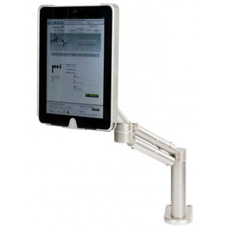 Monitors in Motion Tablet lift for iPad 2, Small Edge Clamp Mount