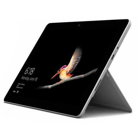 Microsoft 10" Surface Go, 4415Y 1.6 GHz, 8GB RAM, 128GB SSD, W10 S, Silver